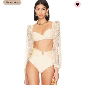 PatBO Monsters Crochet Bikini Top & Bottom